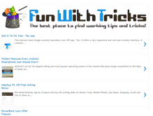 Tablet Screenshot of funwithtricks.com